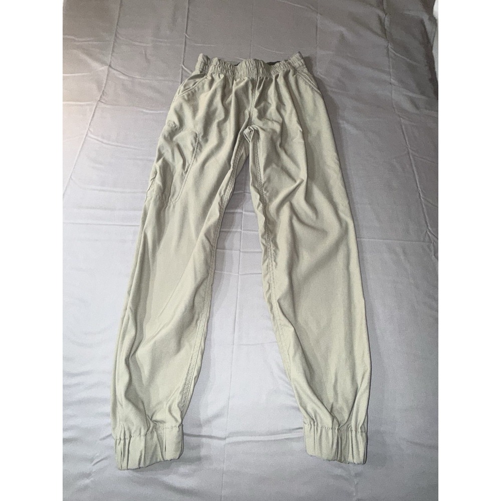 Prana Pants Womens‎  Beige Halle Jogger II Cargo Drawstring Pants Small